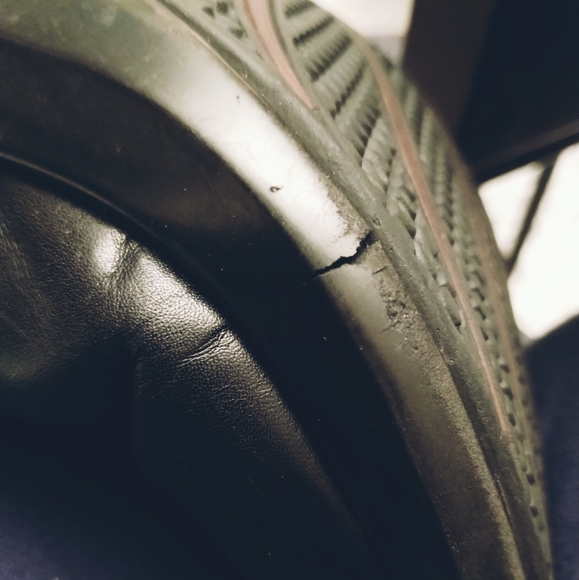 Ariat Black Leather Clogs Women's 7B Ring Buckle Equestrian Western Goth Preppy - Picture 11 of 11